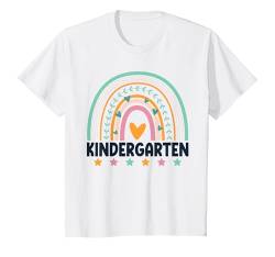 Kinder Kindergartenkind 2024 Junge Mädchen Kindergarten Regenbogen T-Shirt von Kindergartenkind 2024 Kindergarten Jungen Mädchen