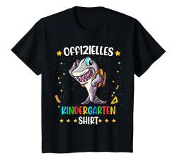 Kinder Hai Kindergartenkind Offizielles Kindergarten T-Shirt von Kindergartenstart Geschenk Junge Mädchen