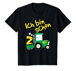 Kinder Traktor T-Shirt 2. Geburtstag Junge 2 Jahre Shirt Trecker T-Shirt von Kindergeburtstag T-Shirts Jungen & Mädchen by KaMi