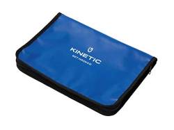 Kinetic Sea Fishing Rig Wallet Vorfachtasche, große Taschen, Netztasche innen, langlebige Ausführung, Farbe blau von Kinetic