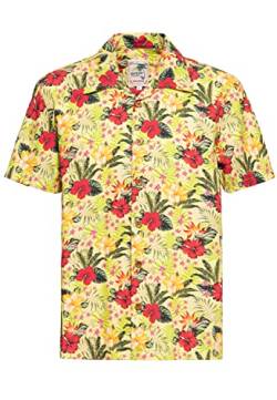King Kerosin Herren Hemd | Hawaiian Shirt | Shirt | Kurzarm | Hawaiihemd | Kurzarm-Hemd von King Kerosin