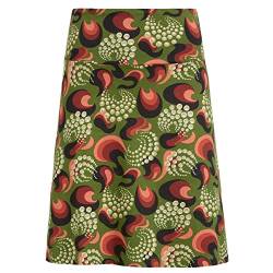 King Louie Damen Rock Border Skirt The Fuzz (as3, Alpha, x_l, Regular, Regular, 262 Kale Green) von King Louie