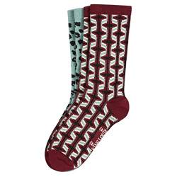 King Louie Damen Socken 2 Paare im Set inkl. Geschenkschachtel Clubbin (as3, numeric, numeric_39, numeric_42, regular, regular, 661 Tibetan Red) von King Louie