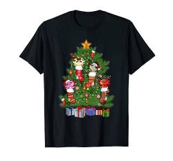 Axolotl Weihnachtsbaum-Dekoration, für Damen und Mädchen T-Shirt von King Of Tees
