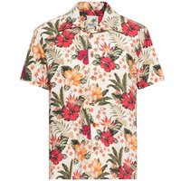KingKerosin Kurzarmhemd mit Tropical Hawaiian Style von KingKerosin