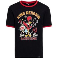 KingKerosin Print-Shirt Beep Beep (1-tlg) mit Print Artwork von KingKerosin