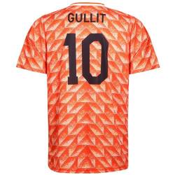 Euro 88 Trikot Gullit - Niederlande - Orange - Kinder und Erwachsene - Jungen - Fußball Trikot - Fussball Geschenke - Sport t Shirt - Sportbekleidung - Größe L von Kingdo