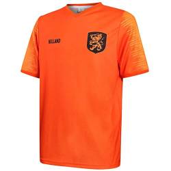 Niederlande Trikot Heim - Orange - Kinder und Erwachsene - Jungen - Fußball Trikot - Fussball Geschenke - Sport t Shirt - Sportbekleidung - Größe 164 von Kingdo