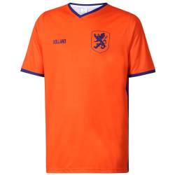 Niederlande Trikot Home - Orange - Euro 2024 - Kinder und Erwachsenen - Jungen - Fußball Trikot - Fussball Geschenke - Sport t Shirt - Sportbekleidung - Größe XL von Kingdo