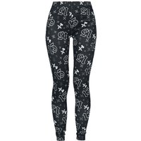 Kingdom Hearts - Gaming Leggings - Organisation XIII - S bis L - für Damen - Größe S - schwarz  - EMP exklusives Merchandise! von Kingdom Hearts