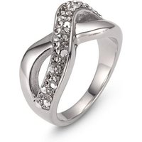 Kingka Fingerring Crystal Rocks Ring, mit Zirkonia von Kingka