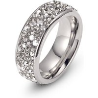 Kingka Fingerring Crystal Rocks Ring, mit Zirkonia von Kingka