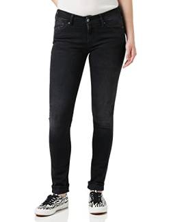 Kings of Indigo Damen Juno Jeans, Blau (Black Worn IN 6103), 26W / 32L von Kings of Indigo