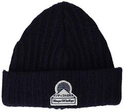 Kings of Indigo Unisex Beanie Strickmütze, Blau (Navy 8112), One Size (Herstellergröße: OS) von Kings of Indigo