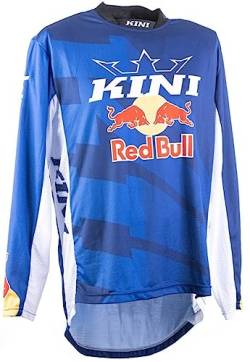 Kini Red Bull Division V 2.2 Motocross Jersey (Blue/White,XL) von Kini Red Bull