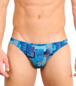 Kiniki Tan Through Sonnendurchlässige Micro Herren Badehose - Ultramarine von Kiniki