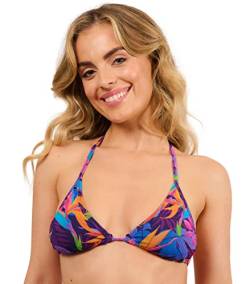 Kiniki Tan Through Sonnendurchlässiger Bikinitop Damen Bademode - Paradise Purple von Kiniki