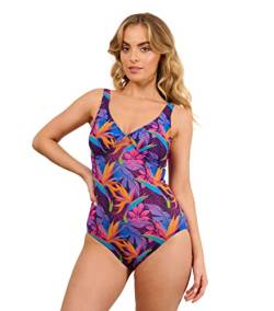 Kiniki Tan Through Sonnendurchlässiger Support Top Badeanzug Damen Bademode - Paradise Purple von Kiniki