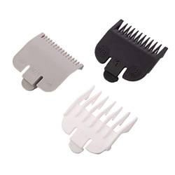 3-teiliges Universal-Haarschneidegerät, Kamm, Haarschneidewerkzeug, elektrischer Haarschneider, 1,5 mm/3 mm/4,5 mm von Kipebep