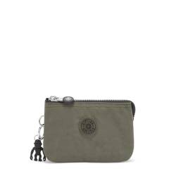 Kipling Damen Creativity POUCHES CASES, Green Moss, 4x14.5x9.5 cm EU von Kipling