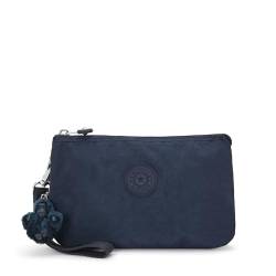 Kipling Damen Creativity XL Reisezubehör-Reisebrieftasche, Blue Bleu 2 von Kipling