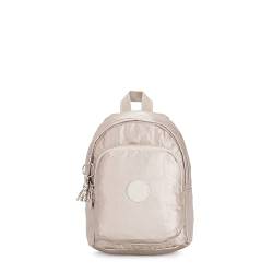 Kipling Damen Delia COMPACT Rucksack, Metallic Glow, 7" L x 9.25" H x 5" D von Kipling