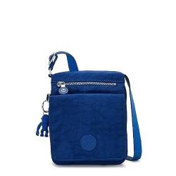 Kipling Damen New Eldorado Minibag Leichte Crossbody Nylon Reisetasche, himmelblau - deep sky blue, 6''L x 7.8''H x 0.8''D von Kipling