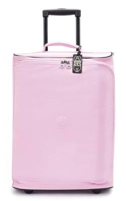 Kipling Teagan C Extra kleine Reisetasche mit Rollen in Kabinengröße, Blooming Pink (Rosa) von Kipling