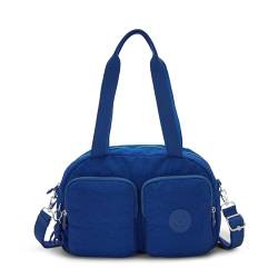 Kipling Unisex COOL DEFEA Medium shoulderbag (with Removable shoulderstrap), Deep Sky Blue von Kipling