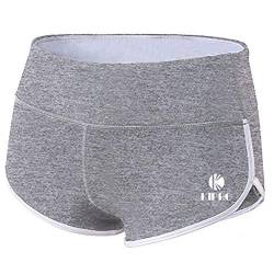 Kipro Frauen Shorts Sexy Hotpants Fit Yoga Shorts Light Grey 2XL von Kipro