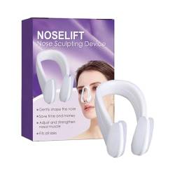 Nasenformer-Clip | Silikon-Nasenkorrektur - Nasenverschönerer für Frauen, Männer und junge Mädchen, Höhenheber für breite Nase, niedrige Nase, gebogene Nase, große Nase Kirdume von Kirdume