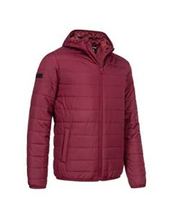 Kirkjubøur® Askja Herren Steppjacke, mit leichter Wattierung, Stehkragen und Kapuze. Jacke für Männer, in S bis 3XL, in vielen verschiedenen Farben (as3, alpha, l, regular, regular, rot) von Kirkjubøur