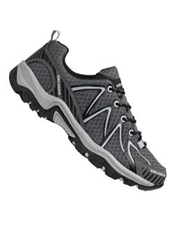 Kirkjubøur® Makalu atmungsaktive Unisex Outdoor Schuhe. Wanderschuhe mit Flexibler Sohle und hoher Dämpfung, in vielen Farben (grau, eu_Footwear_Size_System, Adult, Numeric, medium, Numeric_44) von Kirkjubøur