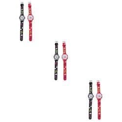 6 STK kinderuhren Armbanduhr Kinder armbanduhren für Kinder Children's Watches Geburtstagsgeschenke uhrenwender Kinderarmbanduhr auf Kind aufpassen Karikatur Anschauen Quarzuhren von Kisangel