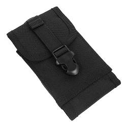 Kisangel Gürteltasche Reisen Handy Tasche Oxford Stoffe Tasche Gummiarmbänder Männer Cangureras para Hombres Handy Schutzhülle Herren Schutztasche Oxford-Stoff Mann von Kisangel