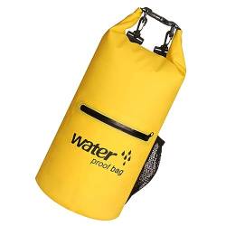 Kisangel Kreditkarten Schwimmer Boje 10l Wasserschwimmsackwasserdichter Beutel Netzstoff wasserdichte Tasche Für Den Strand Multifunktionale wasserdichte Tasche Angeln Faltbar Credit Card von Kisangel