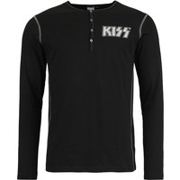 Kiss Langarmshirt - EMP Signature Collection - M bis 3XL - für Männer - Größe M - schwarz  - EMP exklusives Merchandise! von Kiss