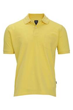 Kitaro Basic PiquŽ Polo-Shirt Lemon in 3XL von Kitaro