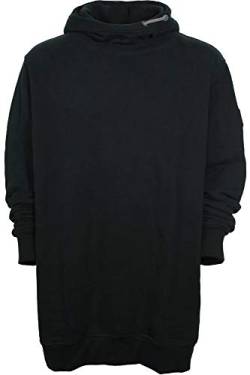 Kitaro Hoody Sweatshirt Shirt Kapuzenpullover Pulli Herren Plusgröße, Farbe:schwarz, Herrengrößen:4XL von Kitaro