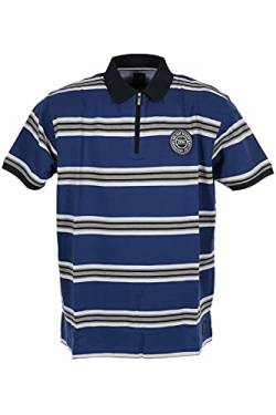 Kitaro Poloshirt Polo Hemd Herren Kurzarm Piqué Baumwolle, Farbe:blau, Herrengrößen:3XL von Kitaro