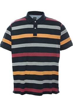 Kitaro Poloshirt Polo Shirt Hemd Herren Kurzarm Baumwolle Piqué, Farbe:Marine (Navy), Herrengrößen:4XL von Kitaro