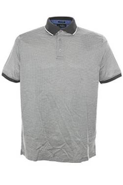 Kitaro Poloshirt Polo Shirt Hemd Herren Kurzarm Merzerisierte Baumwolle, Farbe:grau, Herrengrößen:XXL von Kitaro