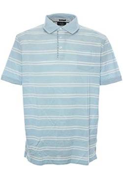 Kitaro Poloshirt Polo Shirt Hemd Herren Kurzarm Merzerisierte Baumwolle, Farbe:hellblau, Herrengrößen:XXL von Kitaro