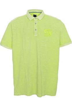 Kitaro Poloshirt Polo Shirt Herren Kurzarm Baumwolle Piqué Plusgröße Übergröße, Farbe:hellgrün, Herrengrößen:5XL von Kitaro