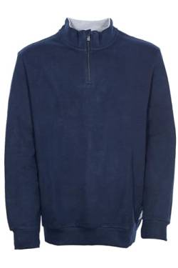 Kitaro Sweatshirt Sweat Shirt Pulli Troyer Herren Baumwolle, Farbe:Nachtblau, Herrengrößen:3XL von Kitaro