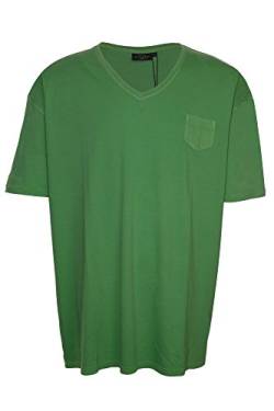 Kitaro T Shirt Herren Kurzarm Plusgröße Übergröße, Farbe:grün;Herrengrößen:3 XL von Kitaro