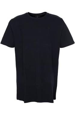 Kitaro T Shirt Herren Kurzarm Rundhals Baumwolle Extra Lang Tall, Farbe:schwarz, Herrengrößen:XLT von Kitaro
