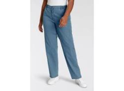 Straight-Jeans KJBRAND "Babsie" Gr. 50 (25), K-Gr, blau (denim bleach) Damen Jeans Gerade von KjBRAND