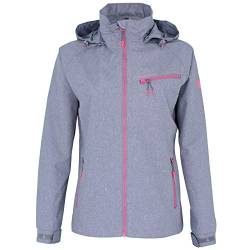 Kjelvik Damen Jacke Tricia Funktionsjacke Freizeitjacke (grau-pink, 40) von Kjelvik