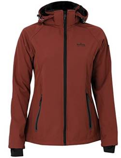 Kjelvik Damen Softshelljacke Zanne Outdoorjacke (42, Brown) von Kjelvik